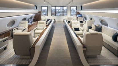 Gulfstream's London showroom