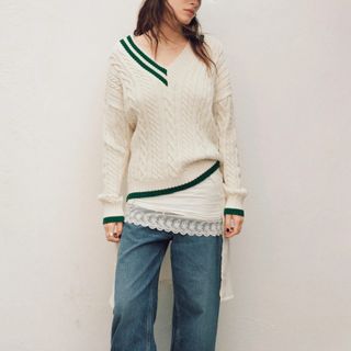 Zara Cable-Knit Sweater