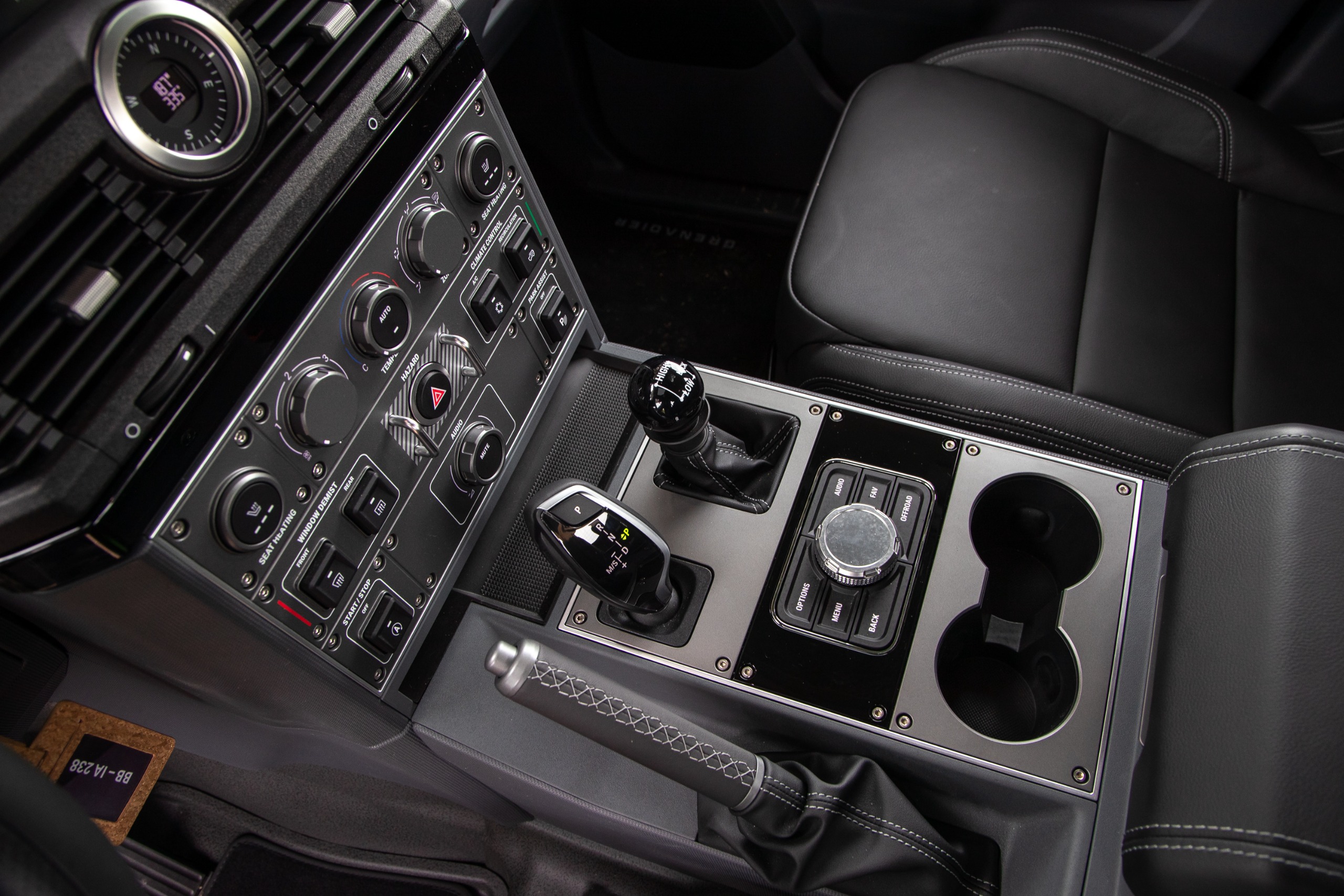 The aircraft-inspired controls in the Quartermaster