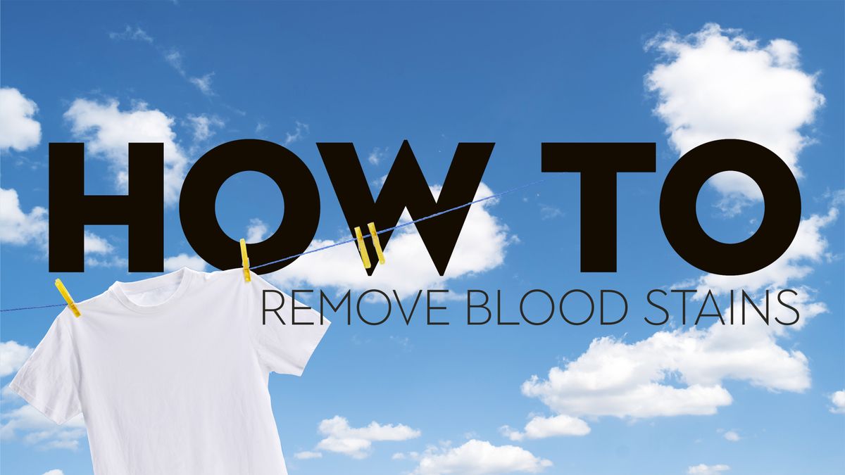 How to remove blood stains from bedding, clothes and carpet