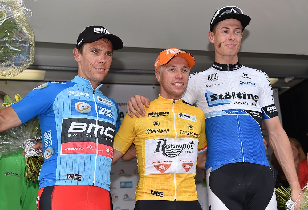 Philippe Gilbert, Maurtis Lammertink and Alex Kirsch