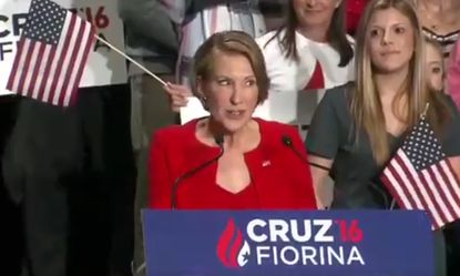 Carly would be a singing VP.