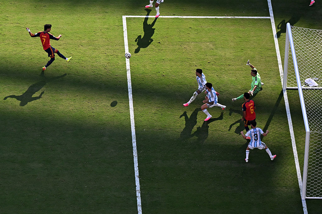 Ferran Torres scored in extra time to put Spain ahead against Argentina in the 2026 World Cup final