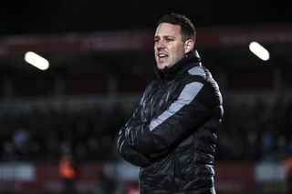 Manager James Rowe has been suspended by Chesterfield.