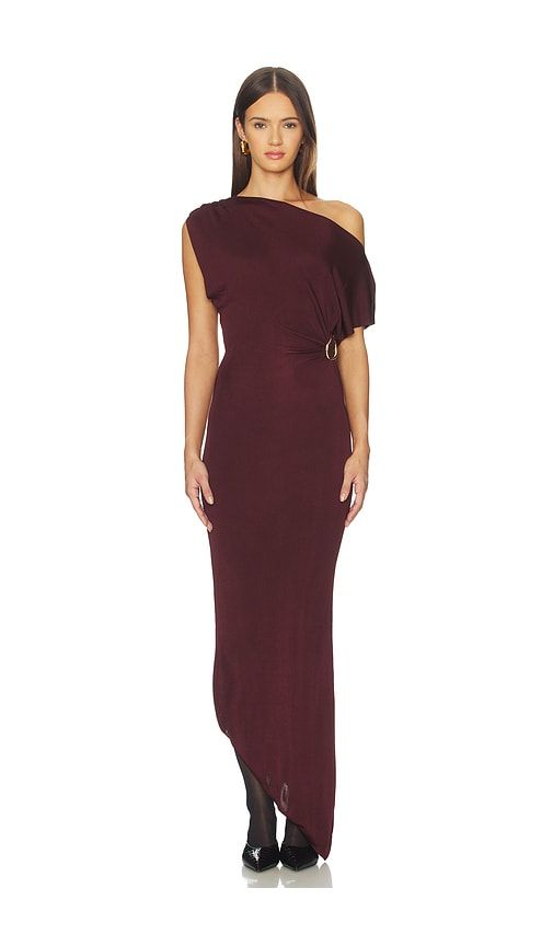Mehek Asymmetric Knit Dress