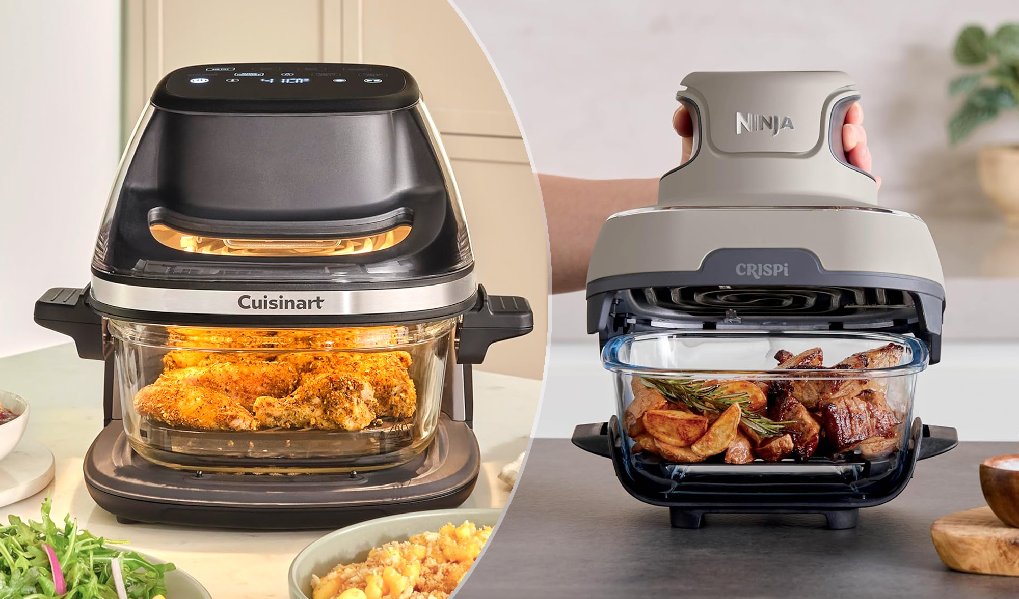 Ninja Crispi vs Cuisinart ClearView air fryers