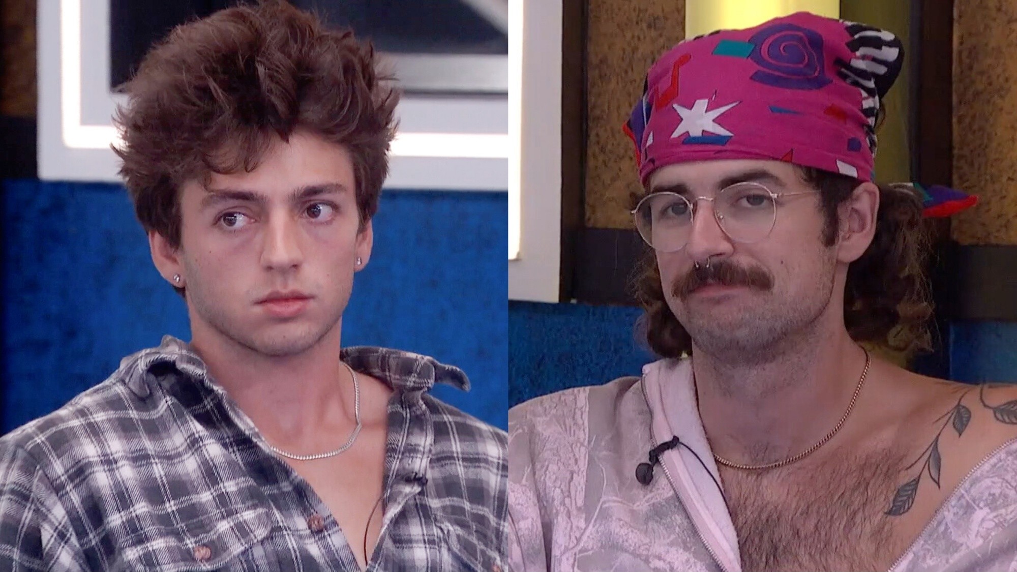 Drew and Barrett side-by-side photo. 