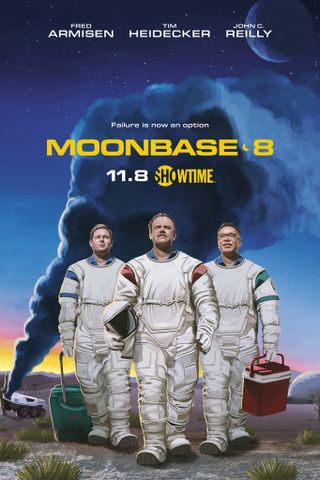 Showtime's "Moonbase 8" launches John C. Reilly, Fred Armison, Tim Heidecker and more on a mock moon adventure.