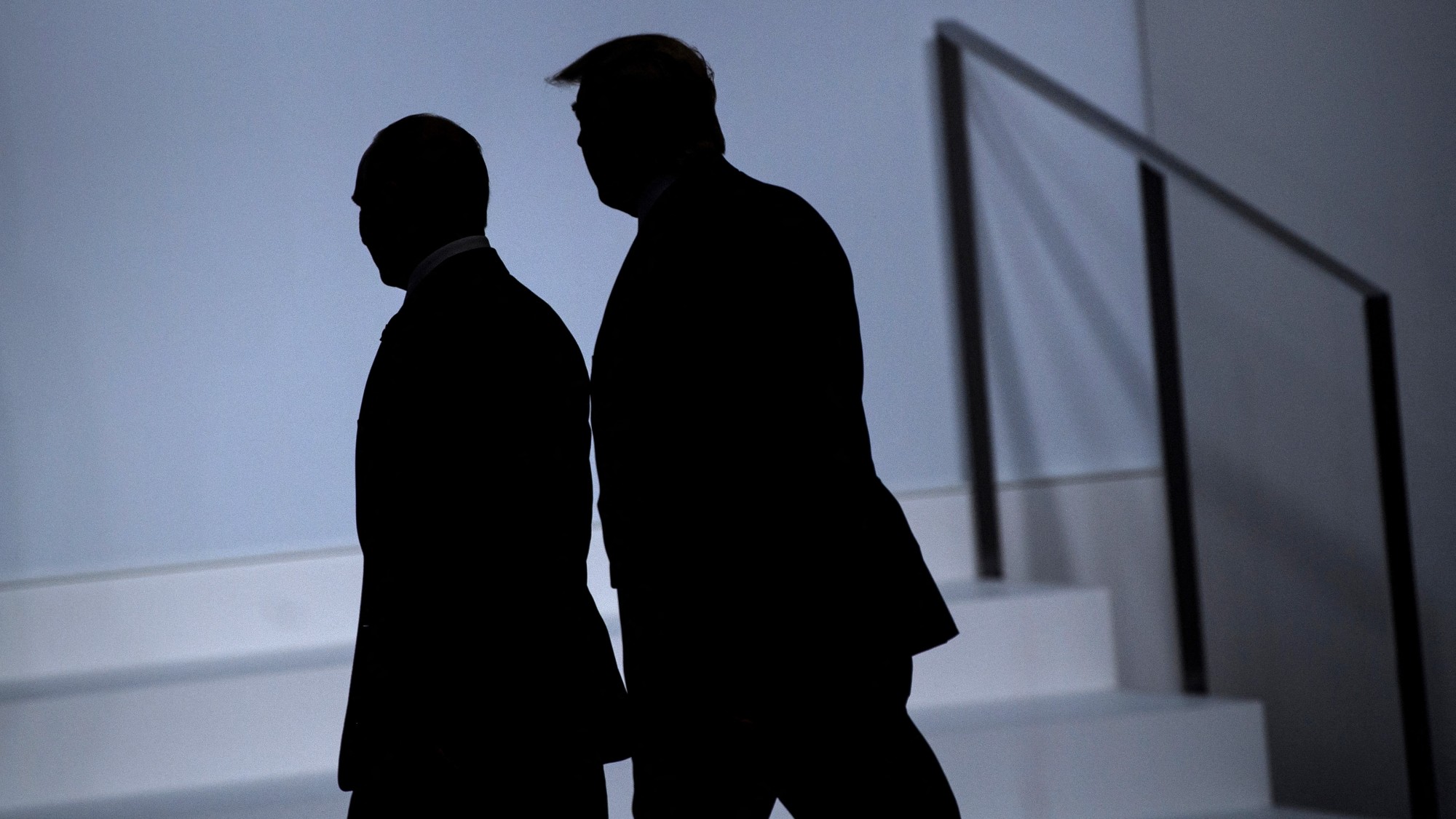 Donald Trump and Vladimir Putin