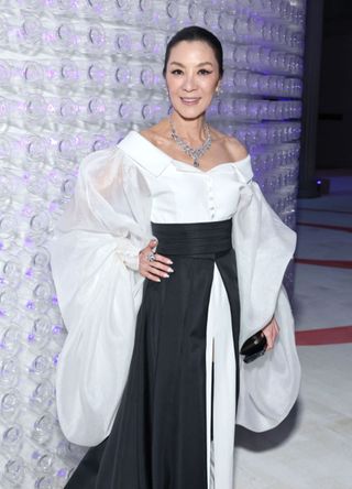 Michelle Yeoh attending the Met Gala in New York City in 2023.