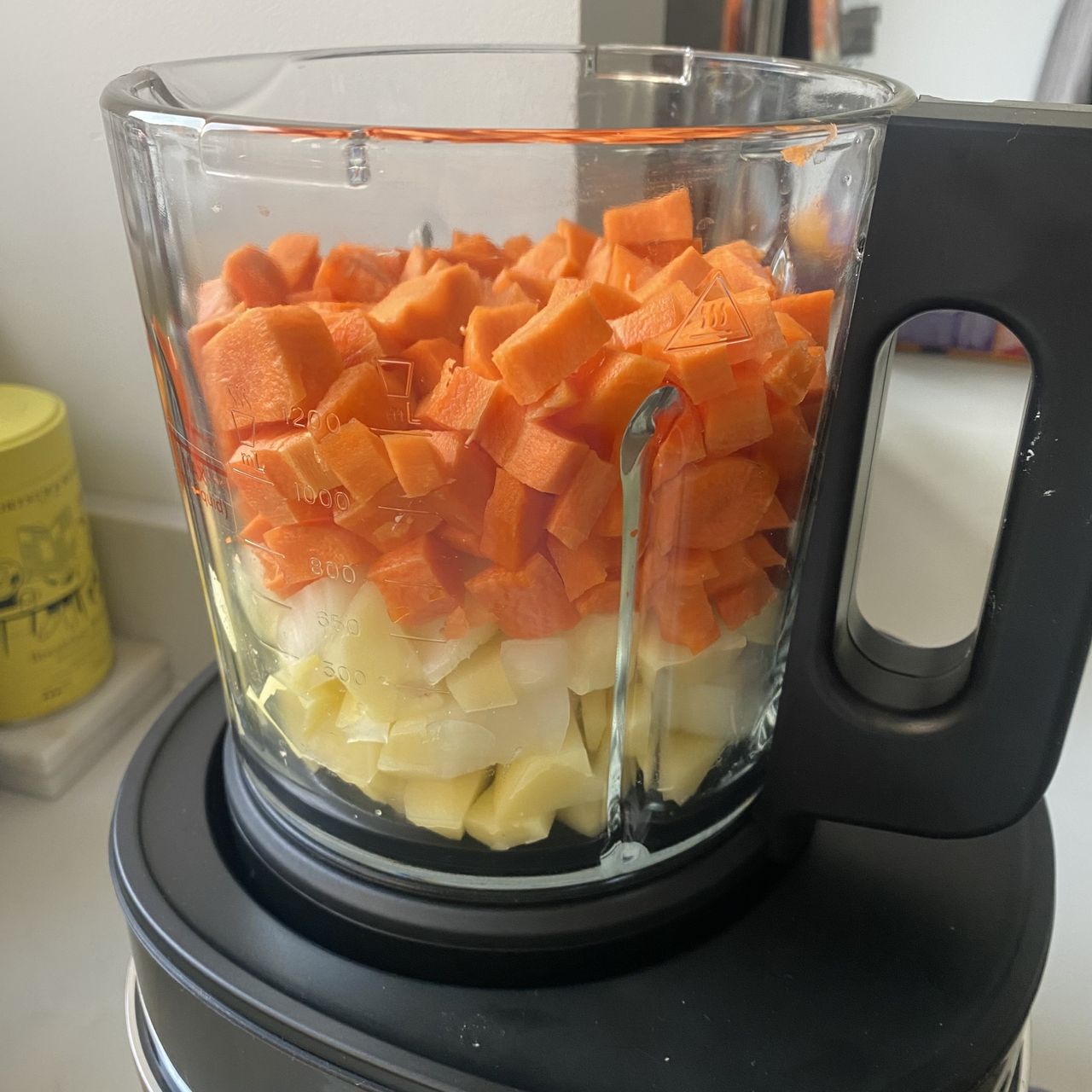 Testing the Panasonic soup maker