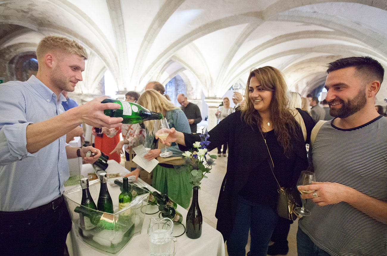 Wine Garden of England tasting