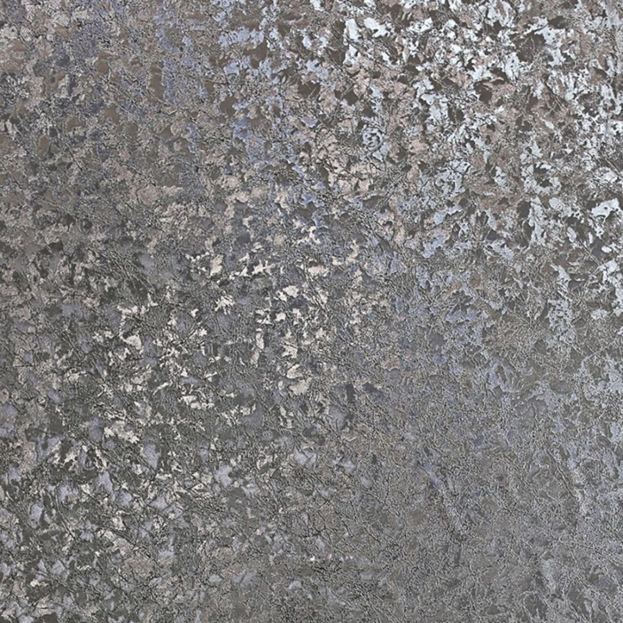 A velvet effect metallic gunmetal wallpaper swatch