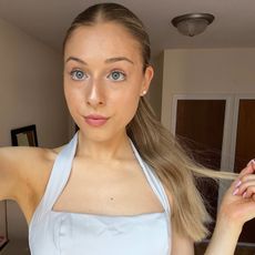 Victoria Beckham White Eyeliner