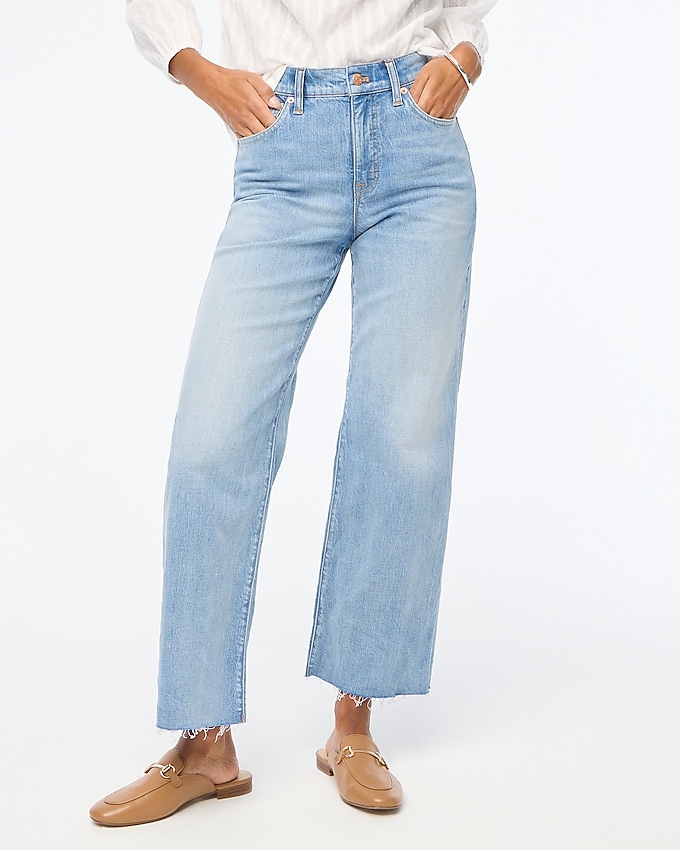 Wide-Leg Cropped Jean in All-Day Stretch