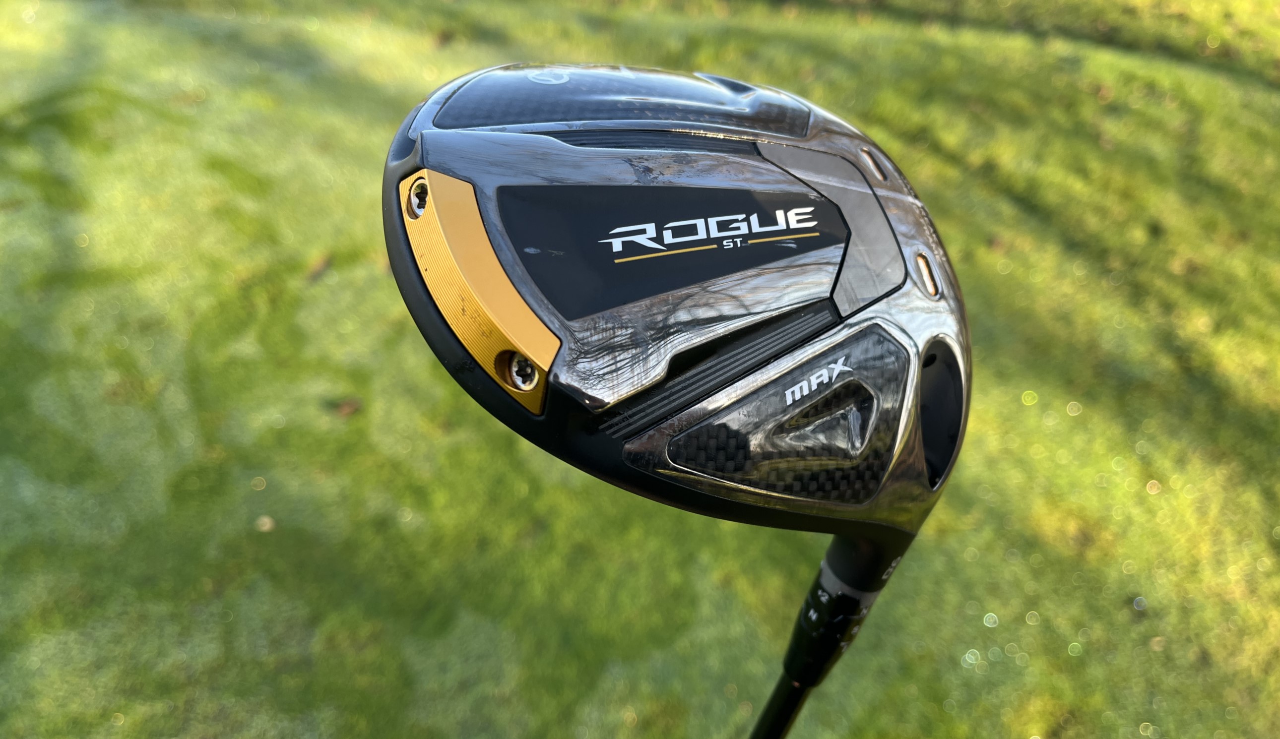 The tungsten weight of the Callaway Rogue ST Max Driver