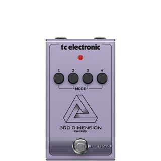 A TC Electronic 3rd Dimension chorus pedal