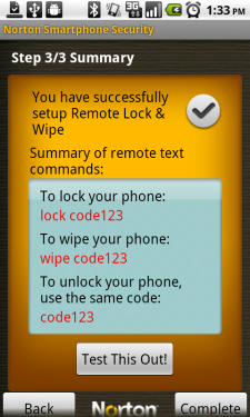 Norton for Android