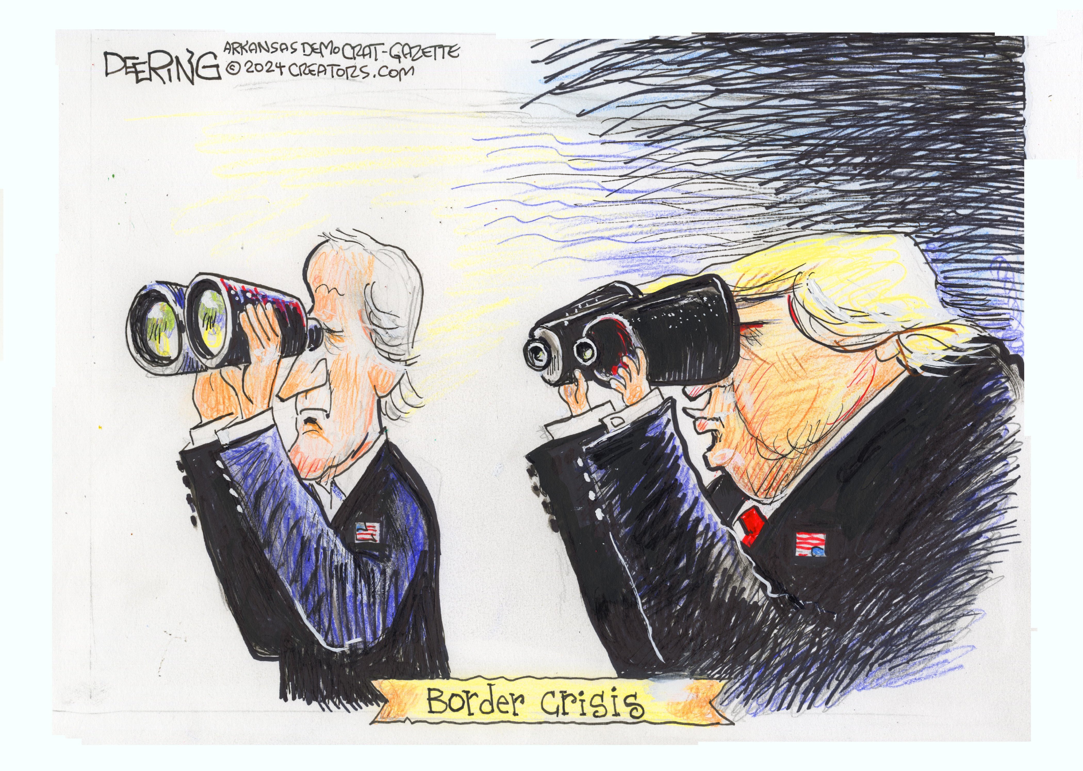 Political cartoon