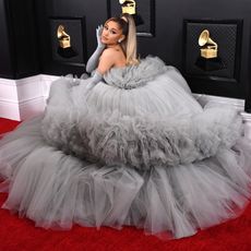 los angeles, california january 26 ariana grande arrives at the 62nd annual grammy awards at staples center on january 26, 2020 in los angeles, california photo by steve granitzwireimage