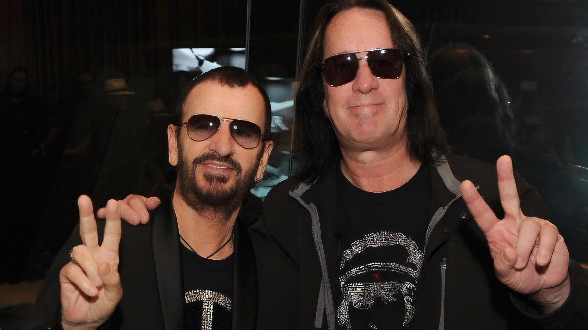 Ringo Starr and Todd Rundgren