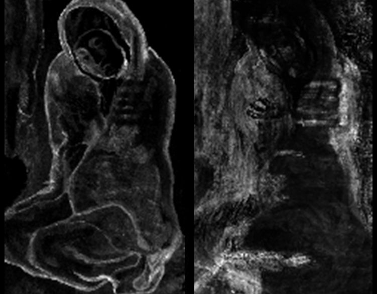 Scientists used X-ray fluorescence to look at the different elements in the paint layers of Picasso&#039;s &quot;La Miséreuse accroupie.&quot;