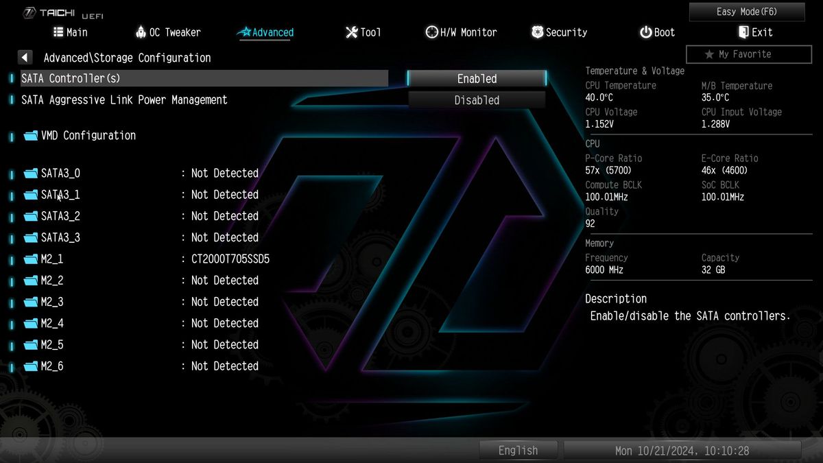 ASRock Z890 Taichi Lite