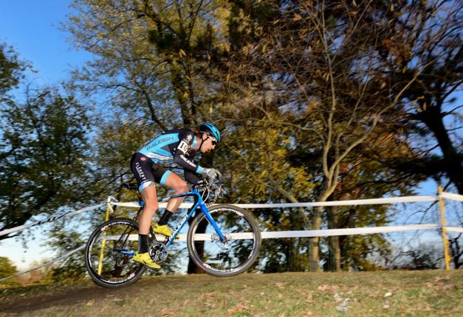 Jamie Driscoll (Raleigh Clement) going for the win.