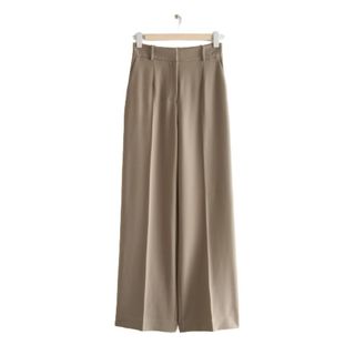 & Other Stories wide leg trousers