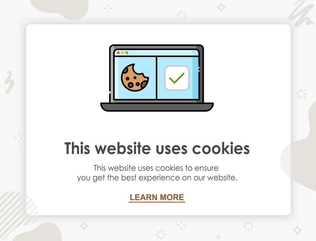 A website pop up for &amp;#039;cookies&amp;#039;