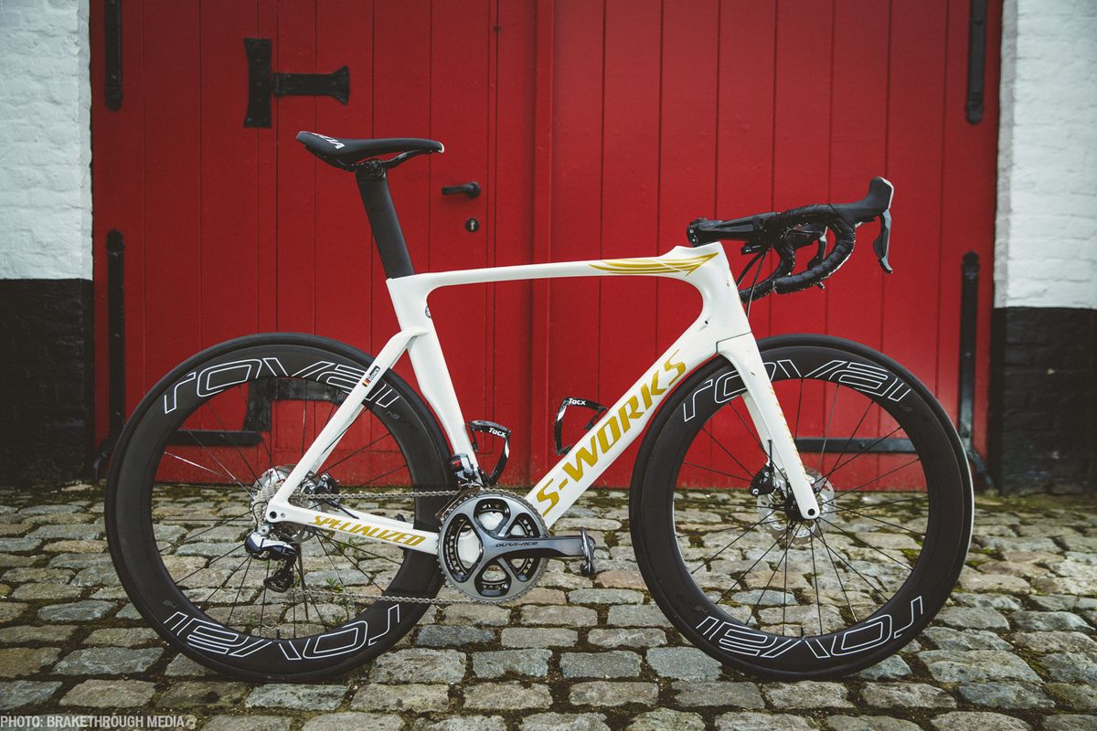 To honour a 15-year career in professional road cycling for one of the most talented and winningest riders of all time, Specialized has created a specific design which will become &ldquo; the mark" of Tom Boonen after his farewell to professional racing.