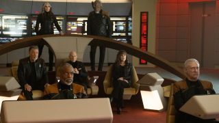 Star Trek: Picard crew aboard the Enterprise-D