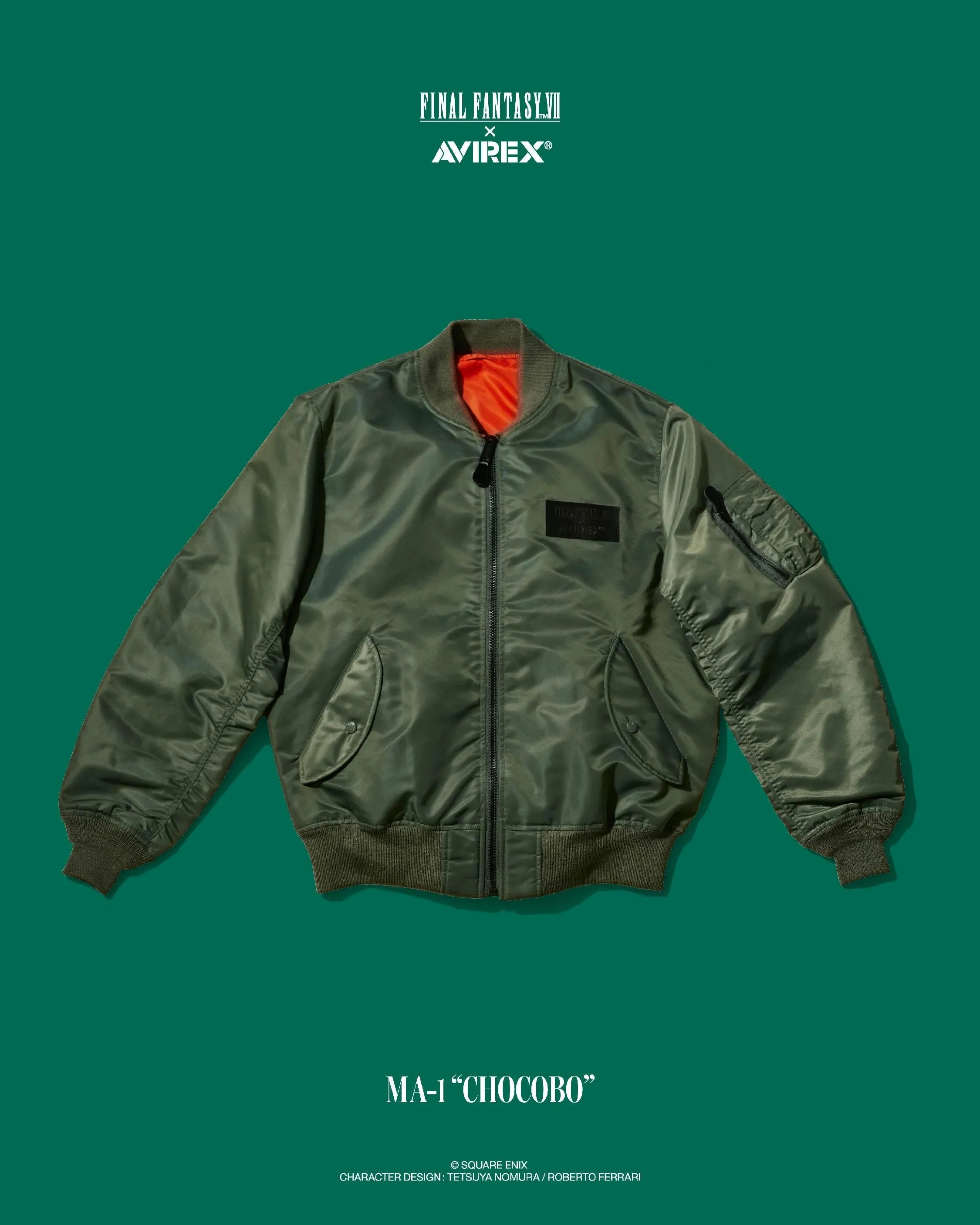 Avirex x Final Fantasy VII collection