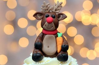 Rudolph cake decorations