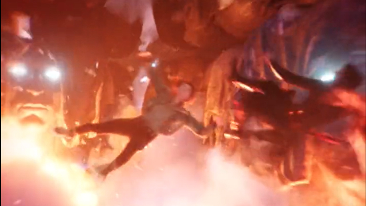 Screenshot of the appearance of the Living Tribunal in Doctor Strange in the Multiverse of Madness