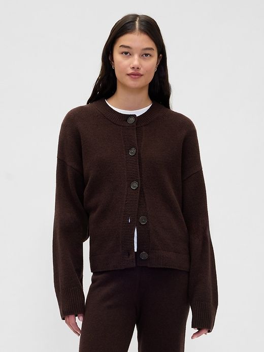 Cashsoft Oversized Chunky Cardigan
