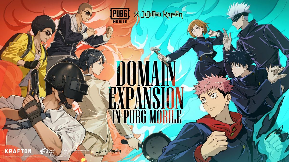 PUBG Mobile Jujutsu Kaisen crossover event is now live | GamesRadar+