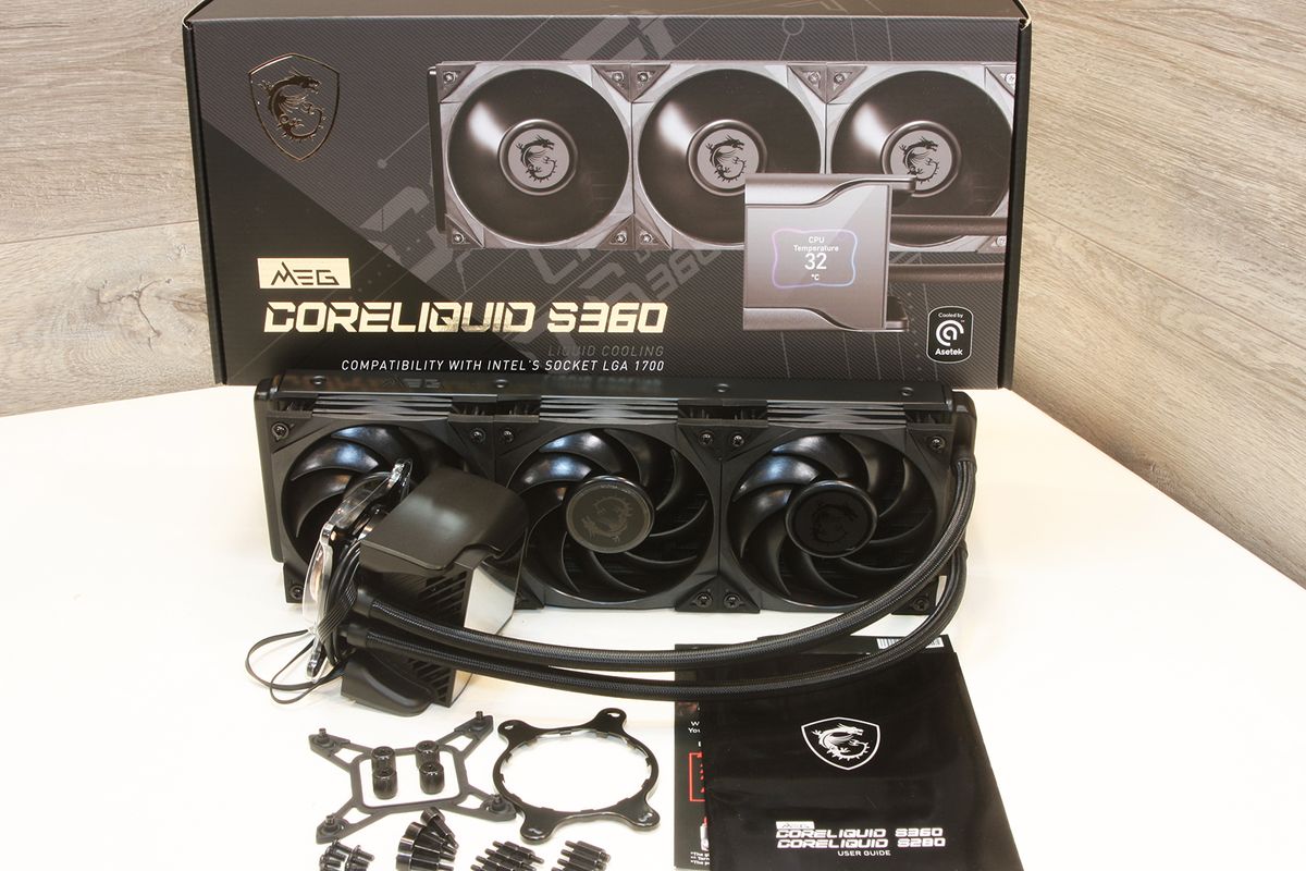 MSI MEG CoreLiquid S360 Review: Pretty and Powerful | Tom's Hardware