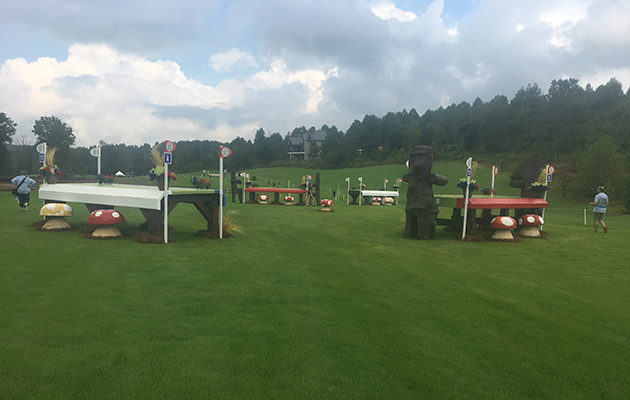 World Equestrian Games cross-country course
