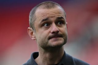 Wigan Athletic manager Shaun Maloney