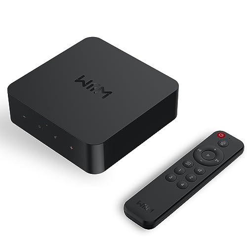 Wiim Pro Plus Airplay 2 Receiver, Google Cast Audio, Multiroom Streamer With Premium Akm Dac, Voice Remote, Works With Alexa/siri/google, Stream Hi-Res Audio From Spotify, Amazon Music, Tidal and More