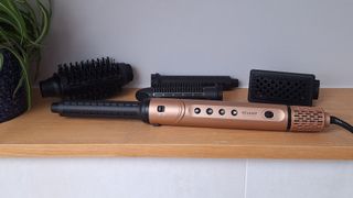 Revamp hair styler on reviewer's bathroom shelf