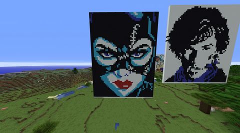 How To Make Pixel Art In Minecraft Pc Gamer