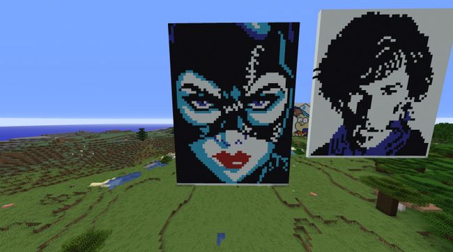 How to make pixel art in Minecraft | PC Gamer