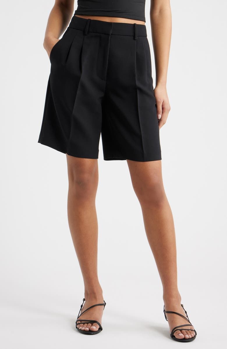 The Icon High Rise Bermuda Shorts