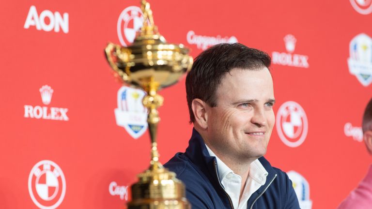 Zach Johnson named USA Ryder Cup captain for the 2023 match in Rome, Italy