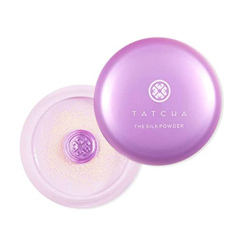 Tatcha the Silk Powder | Protective Setting Powder | Helps Makeup Last Longer, Blurs Pores &amp;amp; Provides a Translucent, Soft-Radiant Finish, 20 G| 0.7 Oz