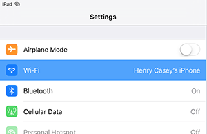 How To Use Your iPhone as a Hotspot for the iPad Pro | Laptop Mag