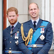 Prince William and Prince Harry attend Trooping the Colour
