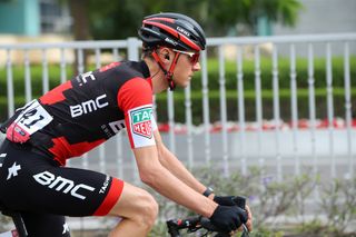 Tejay van Garderen in stage 2 of the 2017 Abu Dhabi Tour